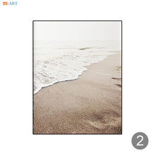 Load image into Gallery viewer, Beach Poster Ocean Canvas Wall Art Sunset Print Canvas Painting Minimalist Wall Picture Noric Home Office Decor
