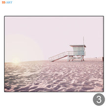 Load image into Gallery viewer, Beach Poster Ocean Canvas Wall Art Sunset Print Canvas Painting Minimalist Wall Picture Noric Home Office Decor