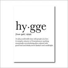 Load image into Gallery viewer, Painting Hygge Danish Definition