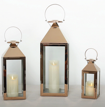 Load image into Gallery viewer, CLASSIC METAL LANTERN WITH HANDLE

