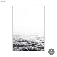 Load image into Gallery viewer, Beach Poster Ocean Canvas Wall Art Sunset Print Canvas Painting Minimalist Wall Picture Noric Home Office Decor
