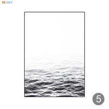Load image into Gallery viewer, Beach Poster Ocean Canvas Wall Art Sunset Print Canvas Painting Minimalist Wall Picture Noric Home Office Decor
