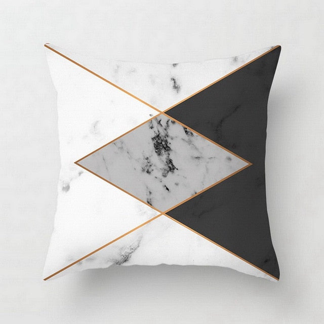 Geometric Pillow Cover
