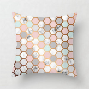 Geometric Pillow Cover