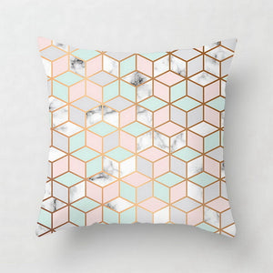 Geometric Pillow Cover