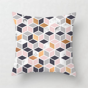 Geometric Pillow Cover