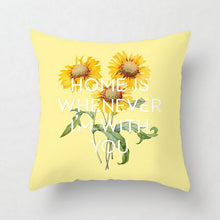 Load image into Gallery viewer, Tropical Plant color Pillow Cover
