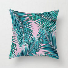 Load image into Gallery viewer, Tropical Plant color Pillow Cover
