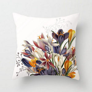 Tropical Plant color Pillow Cover