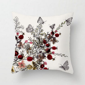 Tropical Plant color Pillow Cover
