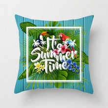 Load image into Gallery viewer, Tropical Plant color Pillow Cover
