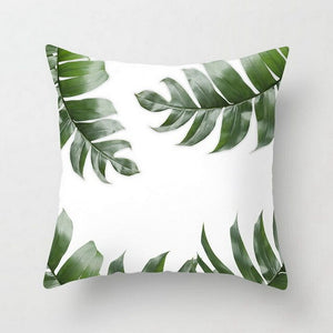 Tropical Plant color Pillow Cover