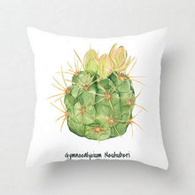 Load image into Gallery viewer, Tropical Plant color Pillow Cover
