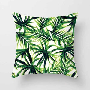 Tropical Plant Pillow Cover