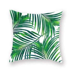 Tropical Plant Pillow Cover
