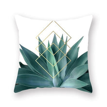 Load image into Gallery viewer, Tropical Plant Pillow Cover
