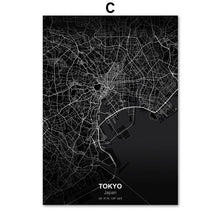 Load image into Gallery viewer, Painting Black Citylights
