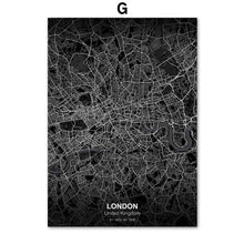 Load image into Gallery viewer, Painting Black Citylights
