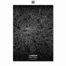 Load image into Gallery viewer, Painting Black Citylights
